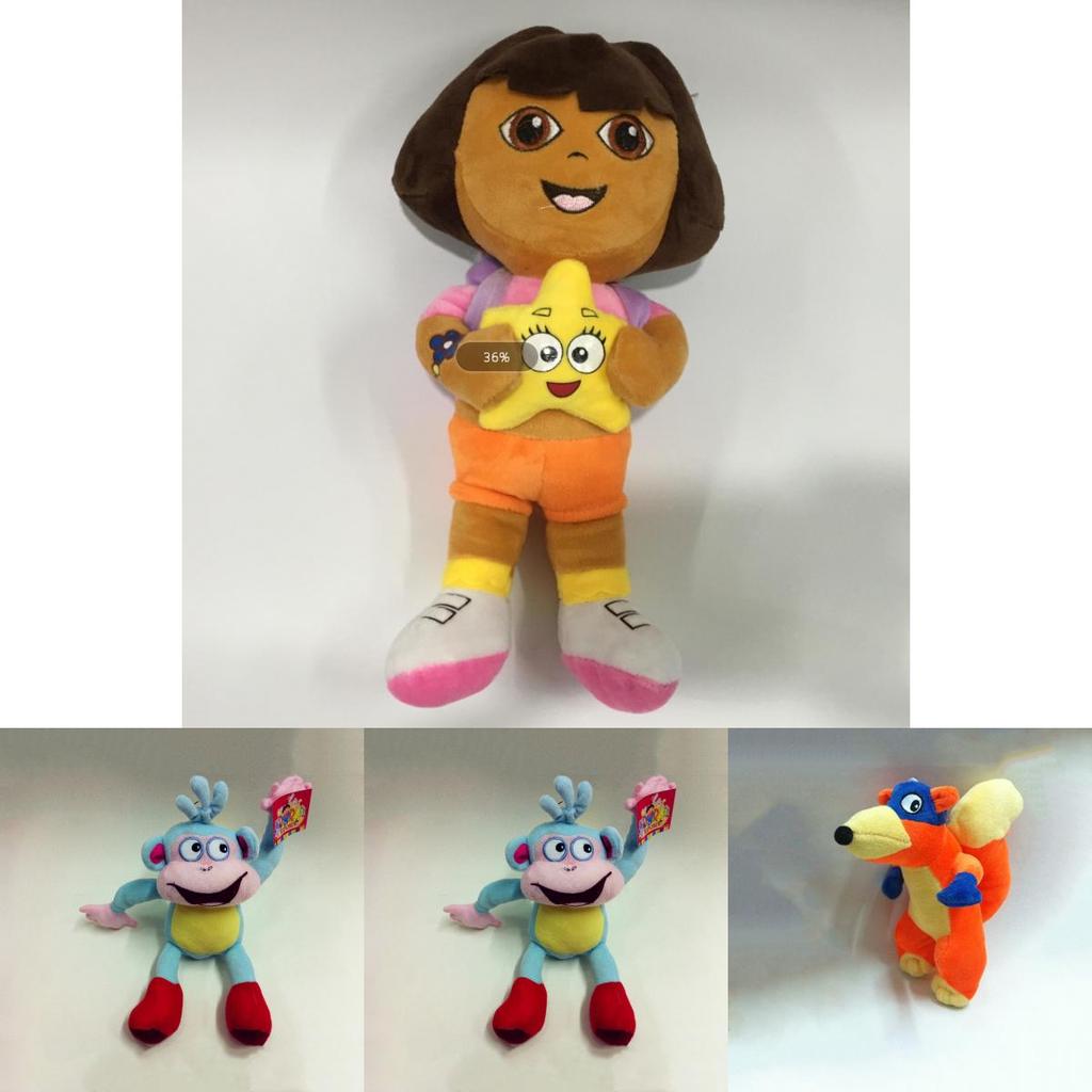 Premium Quality Dora The Explorer Swiper Fox Plush Toy Perfect For Kids Ages 3 And Up