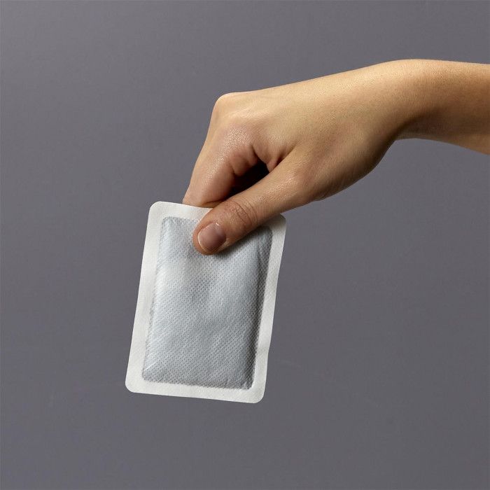 Poches Chauffantes - PARIS PRIX - Lot de 2 - Instantanées - Plastique - Blanc