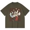 230 Gsm 100% Cotton Heavy Metal T-Shirt  Rock Band Popular Music Print Unisex Heavy Cotton T Shirt