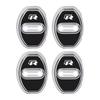 4Pcs Silicone Car Door Lock Cover Shock Absorber Accessories For VW GTI Polo Golf Passat Tiguan Arteon Touareg CC Taigo Hub Cap zq3
