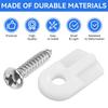 12/20/30/50Pcs Windproof Mesh Screen Holder  for Securing Window Screens and Storm