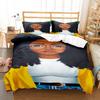 Bedding 3D Print Fashionable African Girl Comforter Bedding Sets Duvet Cover Pillowcases Double Single Bed Jogo De Cama Casal