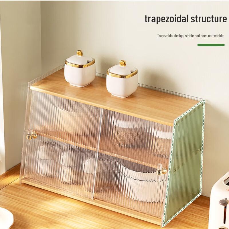 Bamboo 3-Tier Countertop Kitchen Organizer