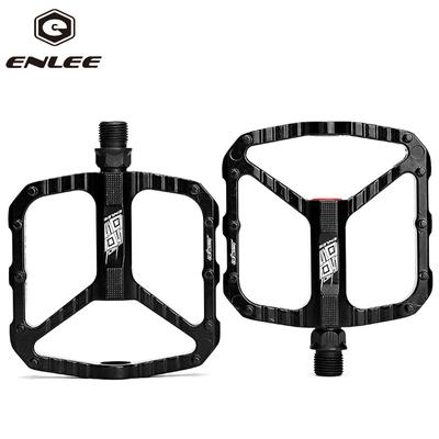 ENLEE Bicycle Pedals Aluminum Alloy DU Bearing Pedals, Aluminum Alloy Mountain Bike Pedals, Cycling Pedals