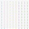 100Pcs DIY Paper Pinwheels Craft Kid Color Your Own White Pinwheels Bulk Summer Spring Craft for Art Craft Party Activity Easter