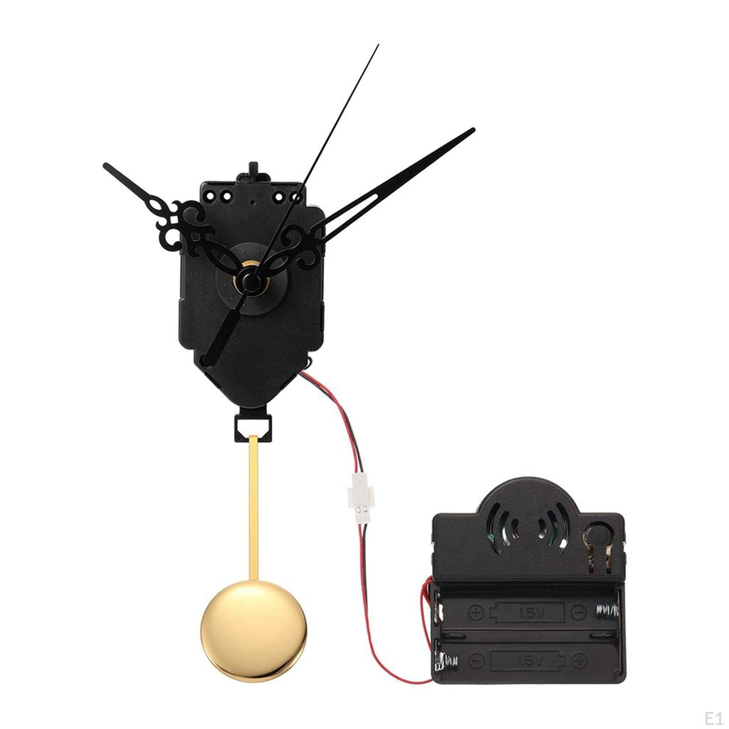 Pendulum Clock Movement Mechanism Kits, Making Replacement Parts, Repair Long Shaft, W/ 3 Pairs