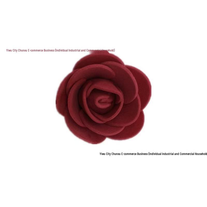3.5cm Foam Rose Flower Heads for Wedding and Decor, PE Material, Decorative Artificial Flowers