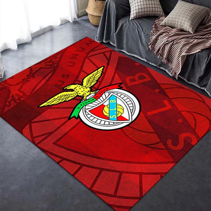 2026 NEW S.L. Benfica Carpet Rug for Living Room Bedroom Home Sofa Decoration,Kids Play Non-slip Floor Mat