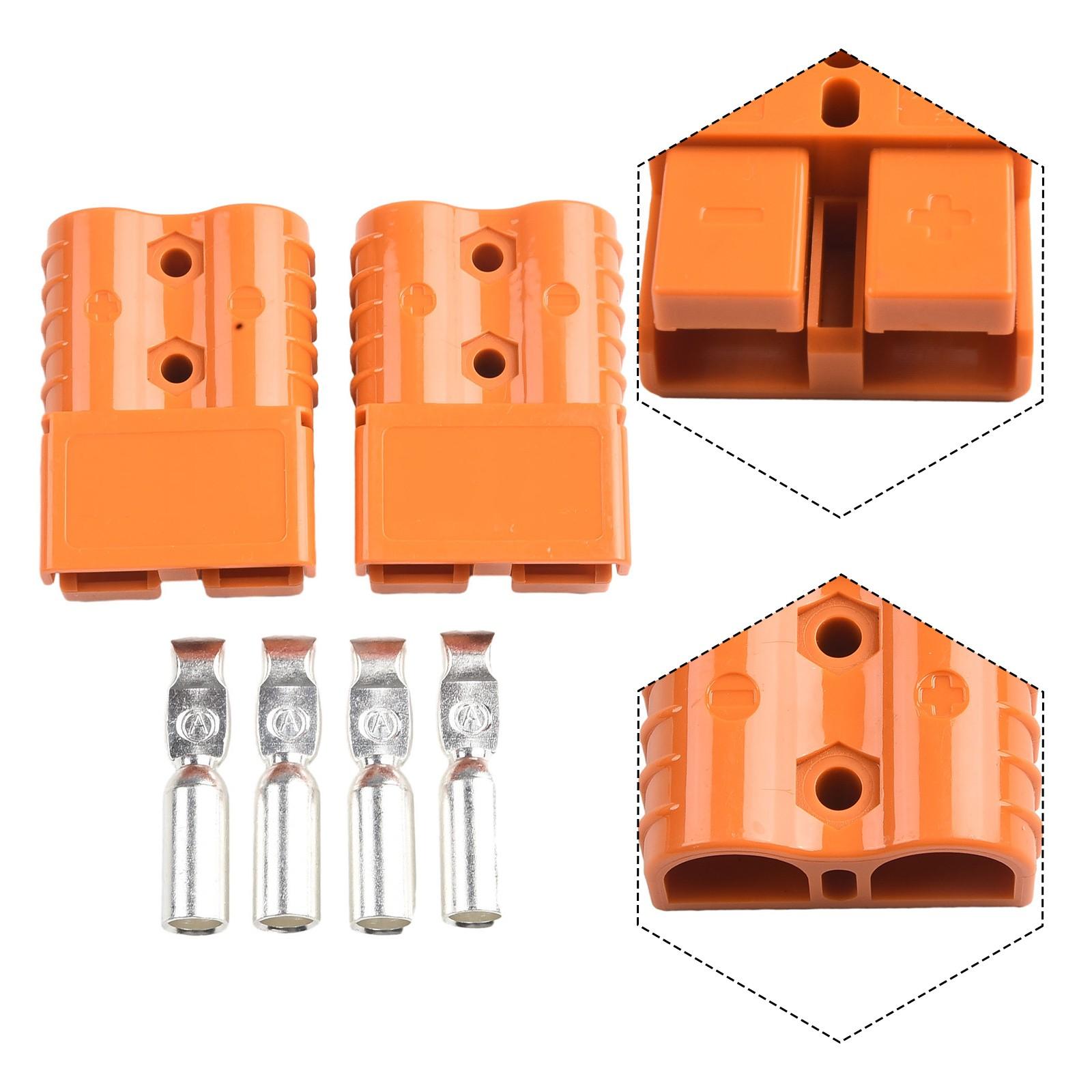 

High Power and Reliable Forklift Battery Connector 120AMP Suitable for Ships помаранчевий