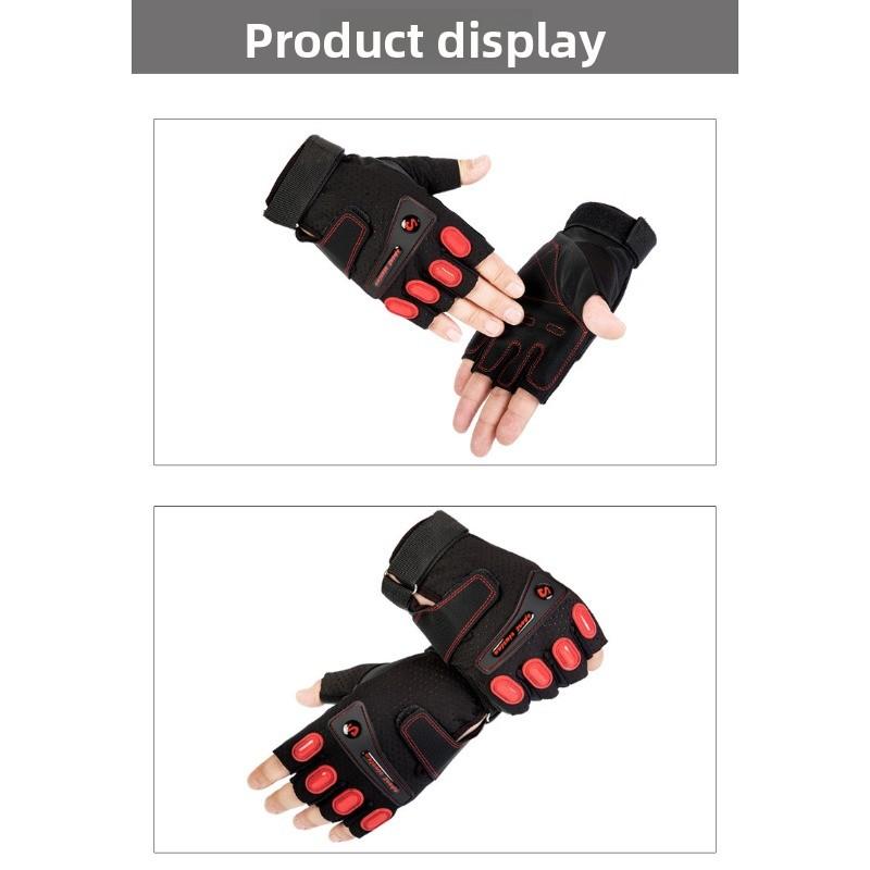 Half-finger Gloves for Men, Summer Cycling, Racing, Bicycle, Tactical Combat, Military Fans, Fighting Protection, Non-slip