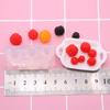 Flexibele Voedselveilige Siliconen Bessen Vorm Geschikt voor Eenvoudige Miniatuur Voedsel Creaties in Hars Kunst en Sieraden Maken