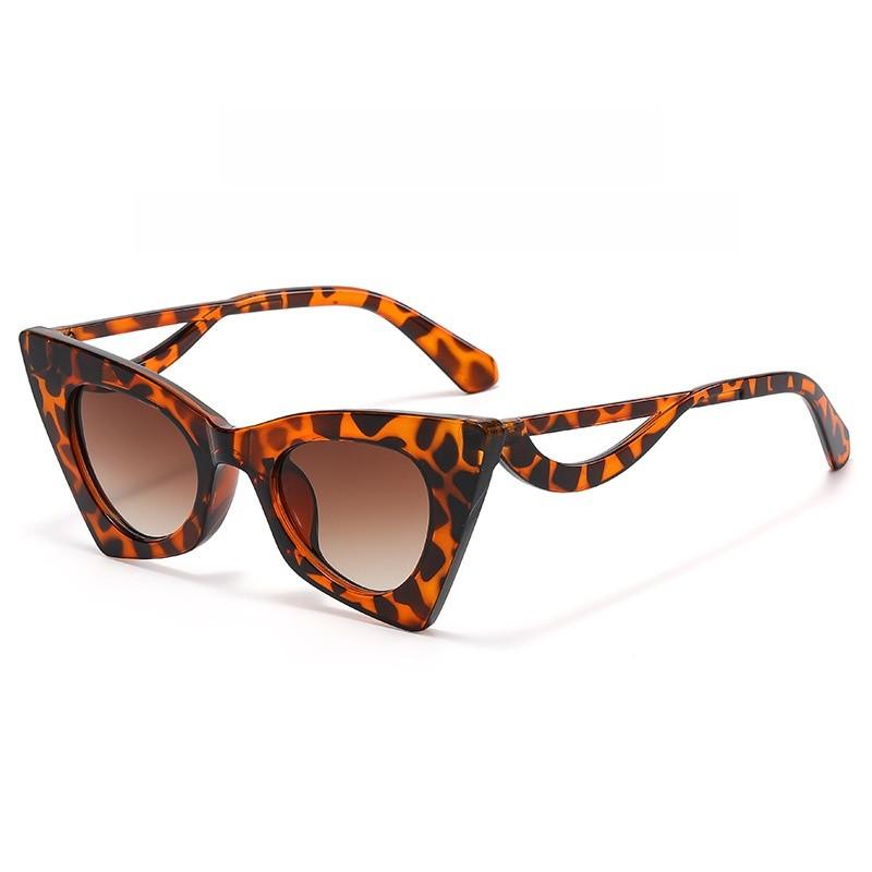 Cat Eye Sunglasses Fashion Uv400 Protection For Summer Travel And Parties