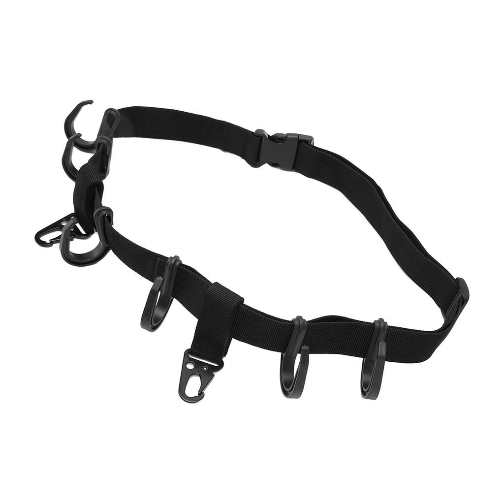 Treestand Strap Gear Polyester Plastic Metal Clip On Type Tree Stand Multi Hook Hanger for Outdoor Adventure Camping