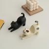 Resin Cat Stretching Phone & Tablet Holder Ornament