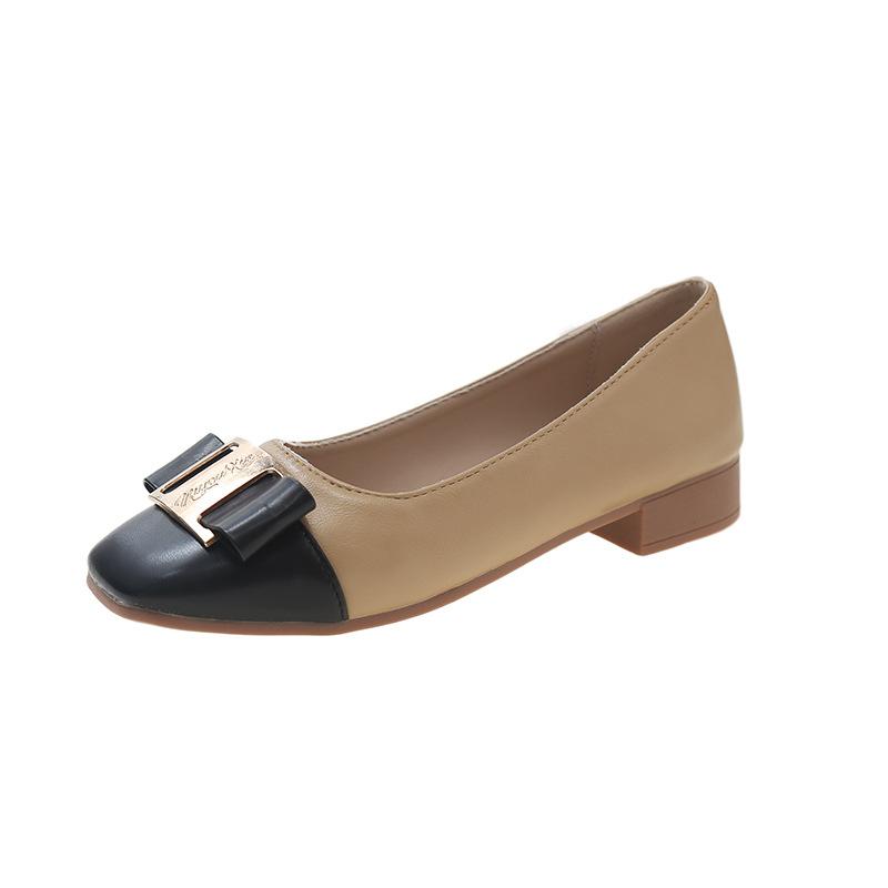 

Туфлі Мері Джейн, жіночі, весна 2025, нові французькі туфлі-біні з м’якою підошвою, універсальне повсякденне зручне модне взуття 40 коричневий