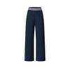 New FILA TENNIS Knitted Fabric Sports Pants Women's Serene Void Blue A11W543612FBU