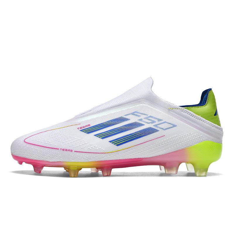 World Cup F50 Low-top Football Shoes Artificial Flat Spikes Boys and Girls Adolescent Students Training Shoes