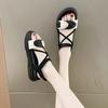Fashion Outdoor Platform Ladies Shoes Wholesale Vintage Summer 2025 Women's Sandals Comfortable Trending Asian Size Designer Pvc Shoe