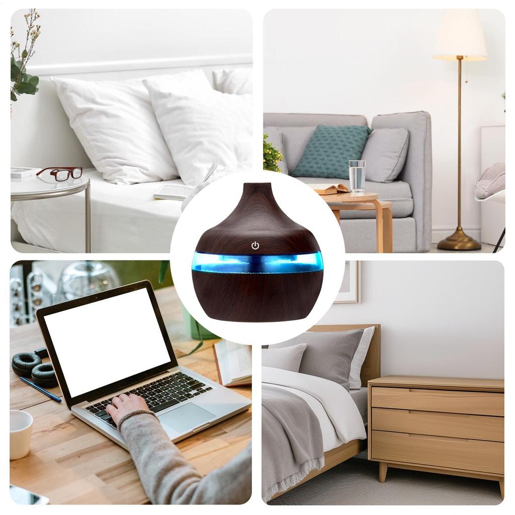Humidifier Diffuser Humidification Equipment With LED Light Desktop Bedroom Humidifier For Home Office Meditators Apartment Yoga