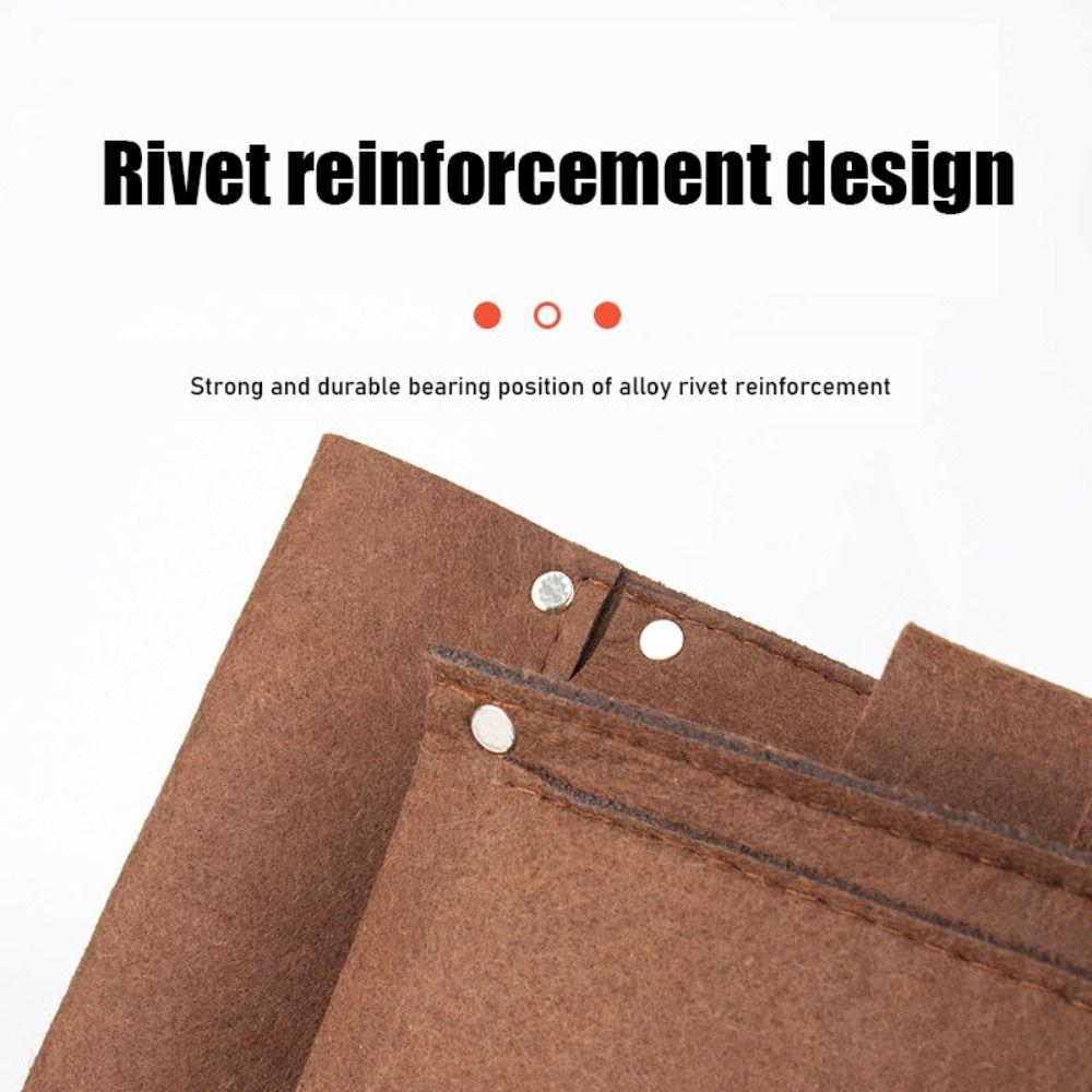 Rivet Reinforcement Belt Tool Kit Wear-resistant Carpenter's Nail Bag Installation and Maintenance