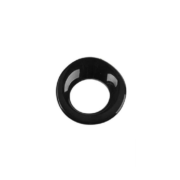For Jeep Cherokee 2014-2022 Glossy Black Start Button One-Click Switch Cover 1PC