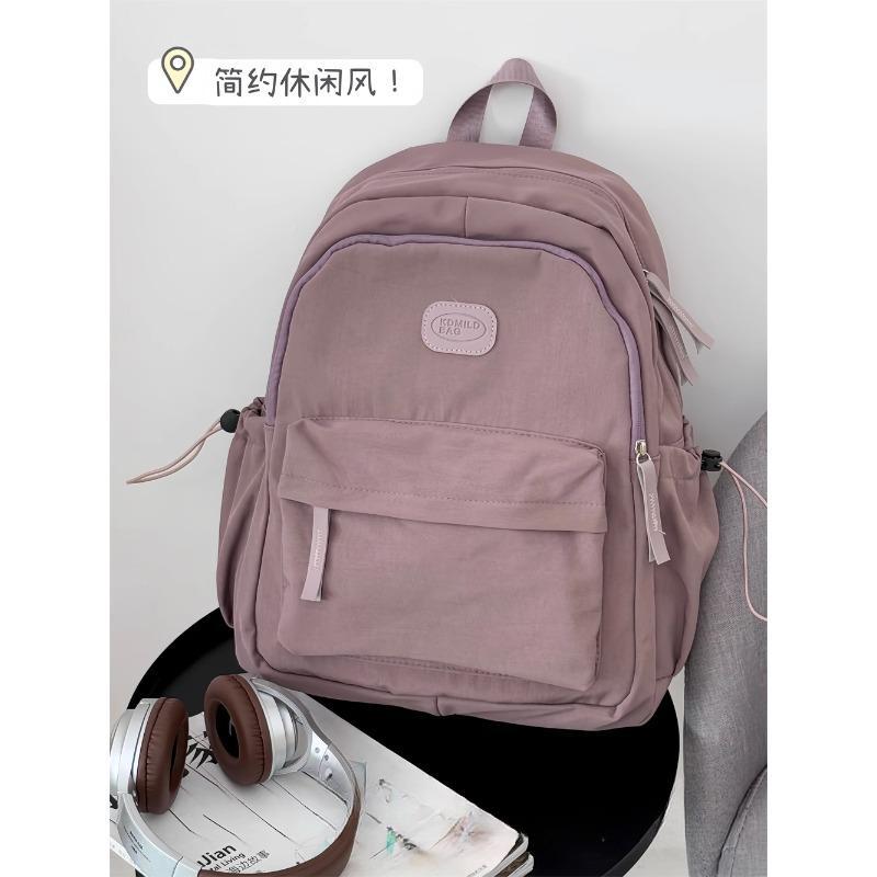 Schoolbag Female Japanese Casual ins Wind Light Commuter Travel Backpack College Student High School Student Versatile Backpack