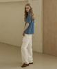 GREENBUTTER Cozy Solid Tee (Dusty Blue)