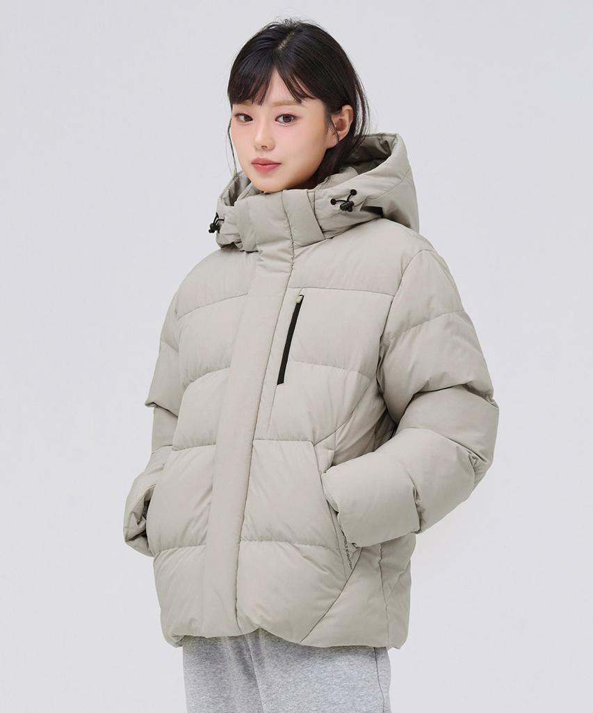 Chasecult Unisex Detachable Puffer Jumper - Beige