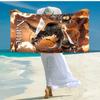 Personalized customized proof beach towel with Attack on Titan  pattern - soft, absorbent, quick-drying, perfect swimming, camping&bathing