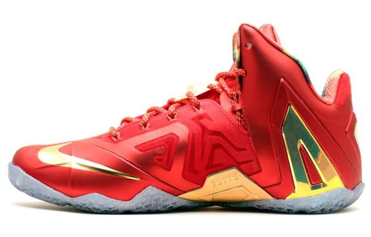 

Nike LeBron 11 Elite Se Металеве золото 695226-670 44.5