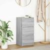 Sideboard Gray Sonoma 37.5 x 35 x 76 cm Particleboard