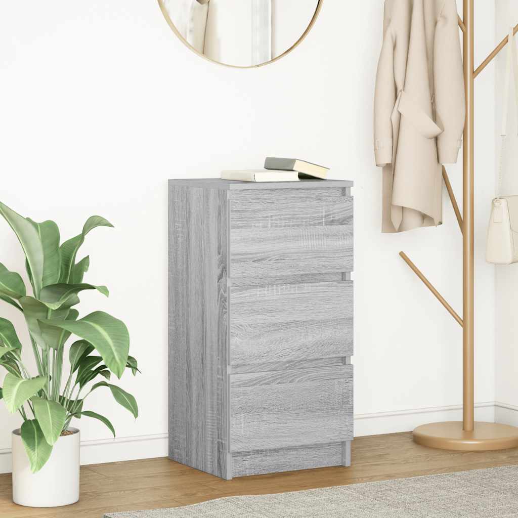 Sideboard Gray Sonoma 37.5 x 35 x 76 cm Particleboard