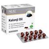 NEAT ALLTAG Schwarzkümmelöl Kapseln | Kaltgepresstes Kalonji Öl Nahrungsergänzungsmittel | Unterstützt Immunität, Verdauung, Haar- & Hautgesundheit | Vegetarische Kapseln