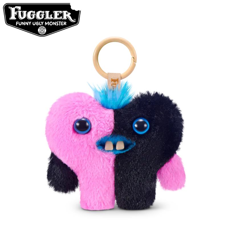 Funny Ugly Teeth Monster Plush Toys Keychain Kawaii Fugglers Baby Pinkles Peluche Dolls Pendant Festival Gifts