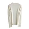 Women's Cashmere Turtleneck Rolled Hem Sweater - Long-Sleeved, Pure Color, Autumn/Winter Pullover