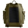 Coach Hitch 31 Drawstring And Buckle Closure Leather Backpack Large Men Backpack Olive-Green CV982-OLV