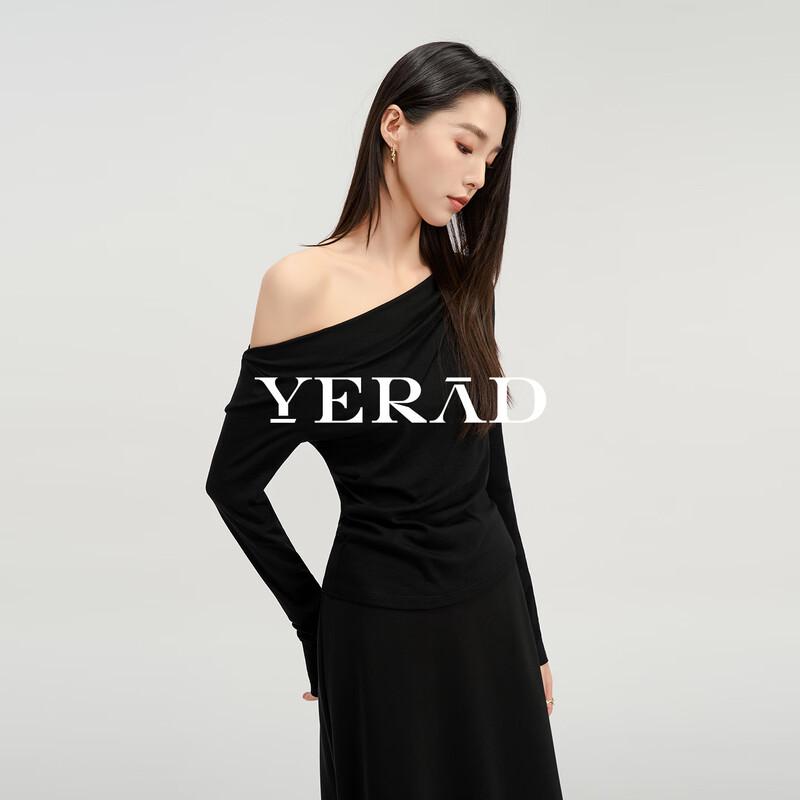 YERAD Lyocell Wool Convertible Knit Top