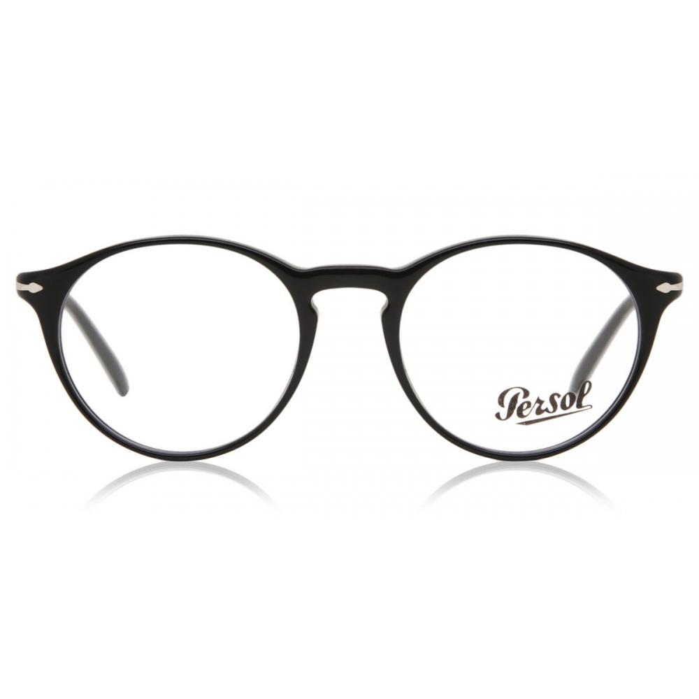 

Persol Po3092v 9014 Men Eyeglasses Black/48