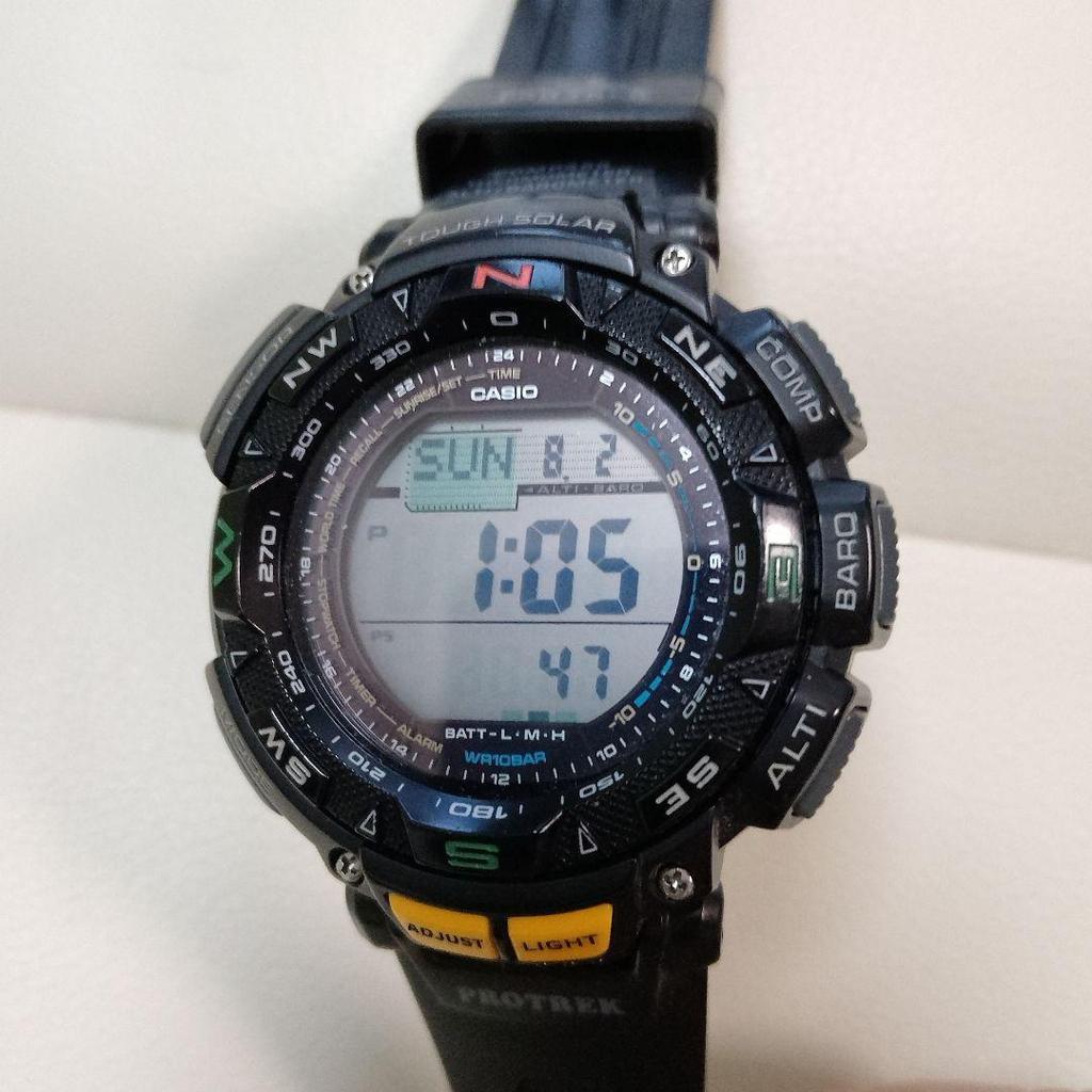 Used CASIO PROTREK 3246JA watch