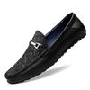 Men's Fashionable Cowhide Loafers - Breathable, Soft Sole Casual Driving Moccasins