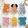 Animal Back Kitchen Tools Soft Hanging Towel Cute Tableware Cleaning Towel  Household