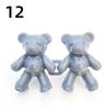 Reusable Metal Buttons Bear Flower Snap Fastener Pants Pin Retractable Button Sewing-on Buckles Jeans Perfect Fit Reduce Waist