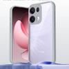 Carcasă pentru Oppo Reno 13 CPH2689 cupernă de aer, rezistentă la șocuri, bumper din silicon, capac spate transparent mat, carcasă rigidă pentru telefon pentru Oppo Reno13 5G