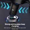 Bluetooth 5.0 FM Transmitter Car Kit MP3 Modulator Player Handsfree Audio Receiver with 3 In 1 Charge Cable for IPhone Huawei