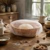 Proofing Basket Liners for Sourdough Non-woven Banneton Liners, Disposable Stretchable Fermentation Covers, Non-stick Bread Non Stick Dough Hoods Home