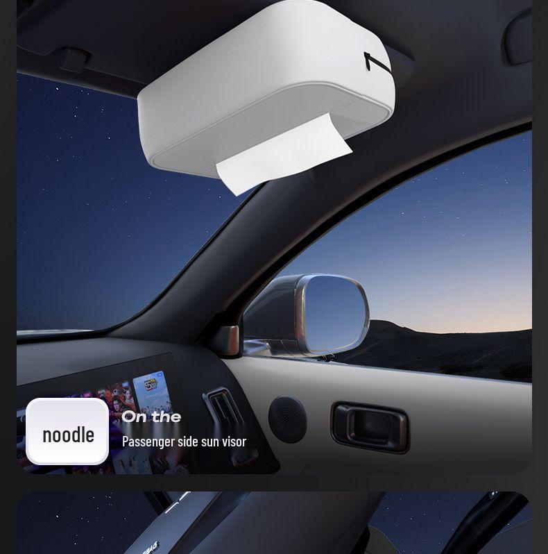 Fits 25 Leapmotor A10 Models: Car Tissue Box for Seat, Armrest, and Interior Modification