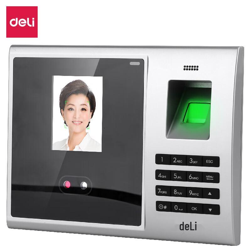 

Deli 3749 Face & Fingerprint Time Attendance System CN plug (adapter included)