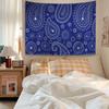 Bandana Pattern Printed Colorful Tapestry Wall Hanging Bohemian Wall Tapestries Mandala Wall Art Decor