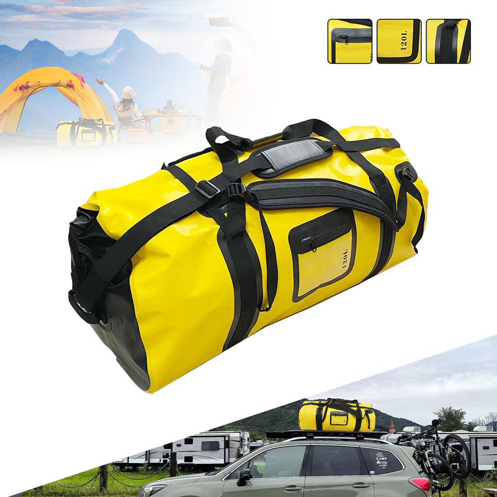 20L 50L 70L 100L 40L 66L Motorcycle Waterproof Tail Bag Travel Outdoor Dry Luggage Roll Pack Bag Motorcycle Seat Bag