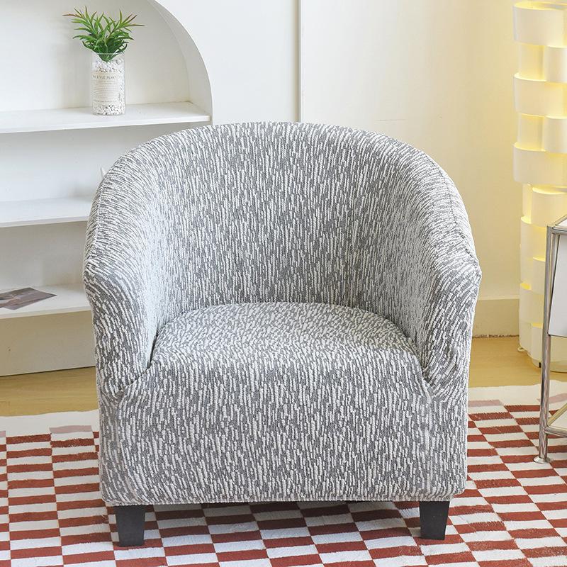 

Thicken Plush Club Sofa Cover Stretch Tub Chair Slipcover Solid Color Armchairs Chair Slipcovers for Bar Counter Wedding One Size
